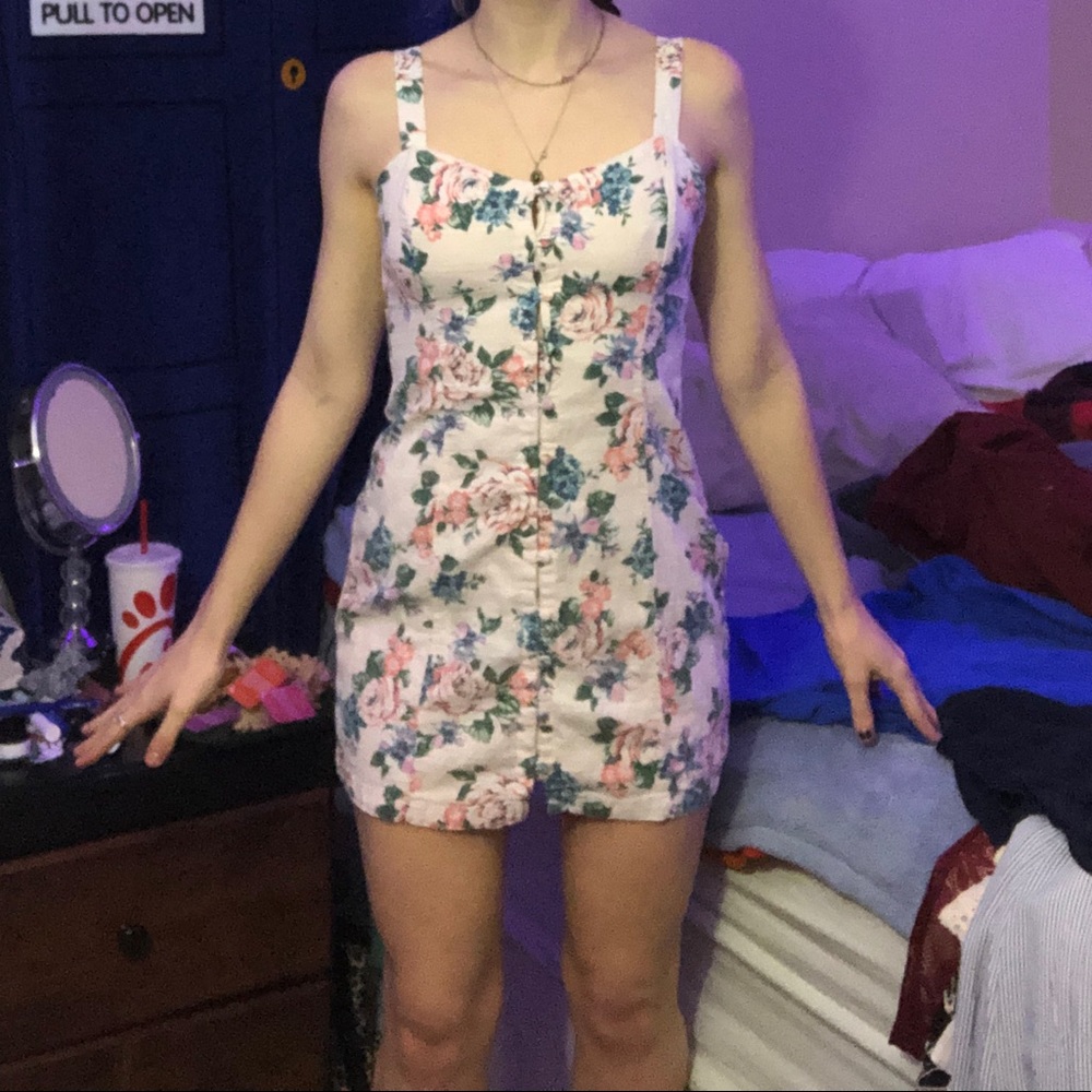 FLORAL PRINT FOREVER 21 DRESS